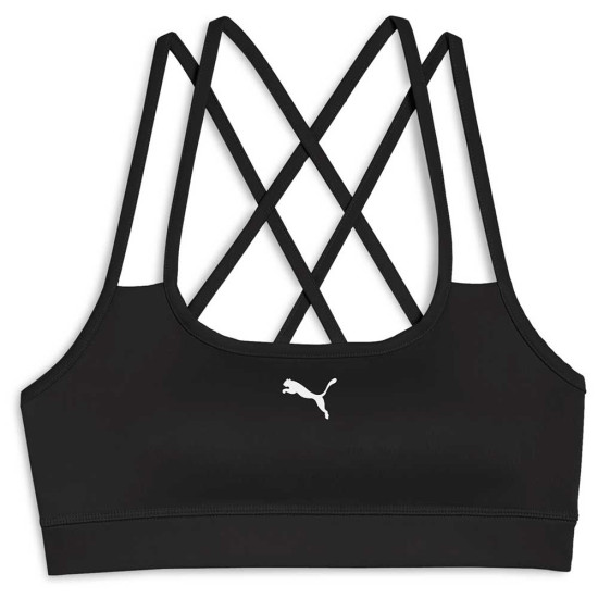 Puma Γυναικείο μπουστάκι Padded Move Strappy Low-Support Bra